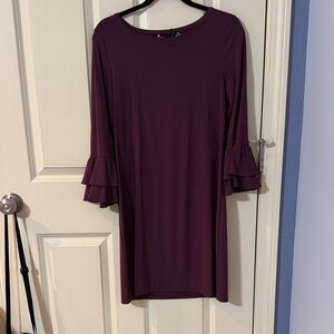White House Black Market Plum Top